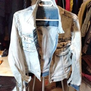 21x21 sketchy jean jacket